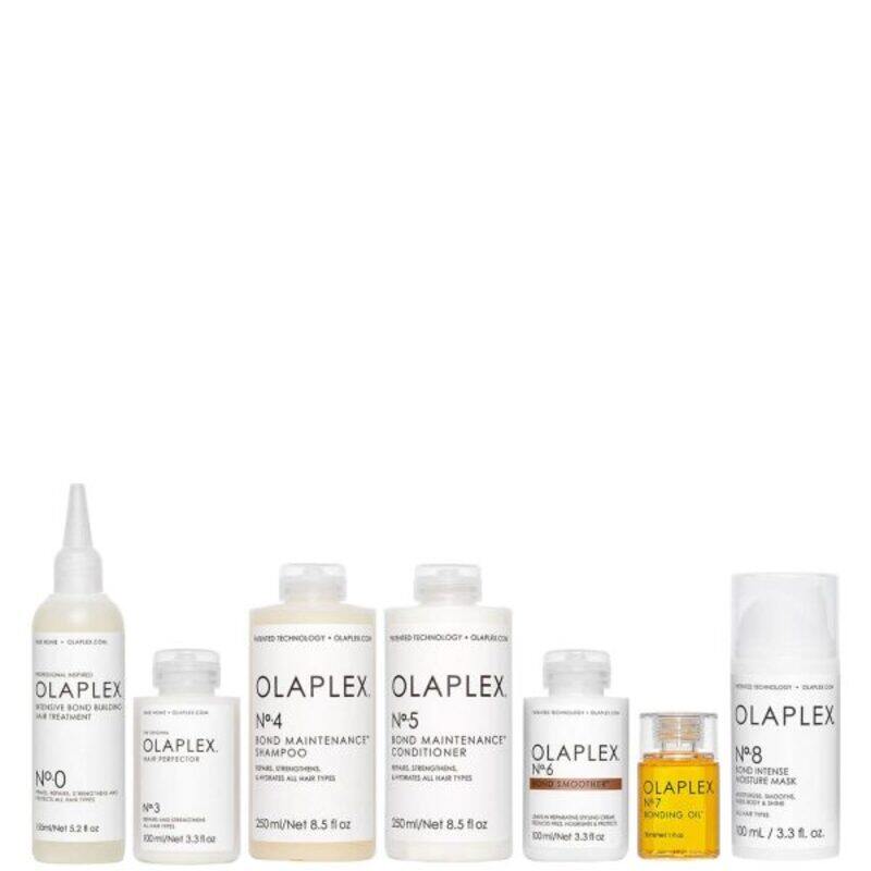 

Olaplex bonding set No.0 + No.3 + No. 4 + No.5 + No.6 + No.7+ No.8