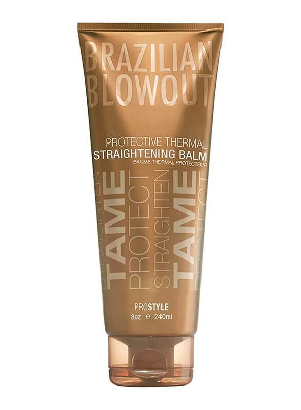 

Brazilian Blowout Protective Thermal Straightening Balm for All Hair Types, 240ml