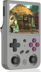 Anbernic RG353VS Retro Handheld Game Linux System RG3566 3.5 inch IPS Screen,RG353VS with 64G TF Card Pre-Installed 4452 Games Supports 5G WiFi 4.2 Bluetooth Online Fighting,Streaming and HDMI