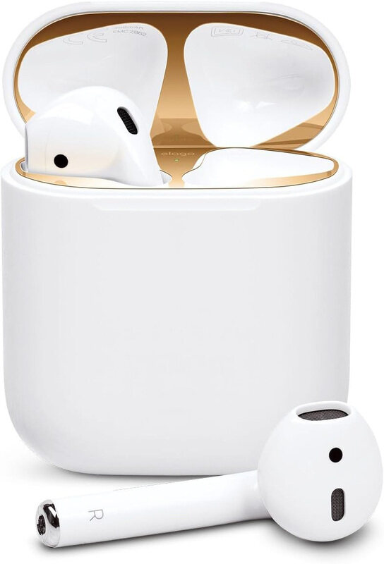 

Elago Dust Guard for Apple Airpods, 2 Sets, White/Gold