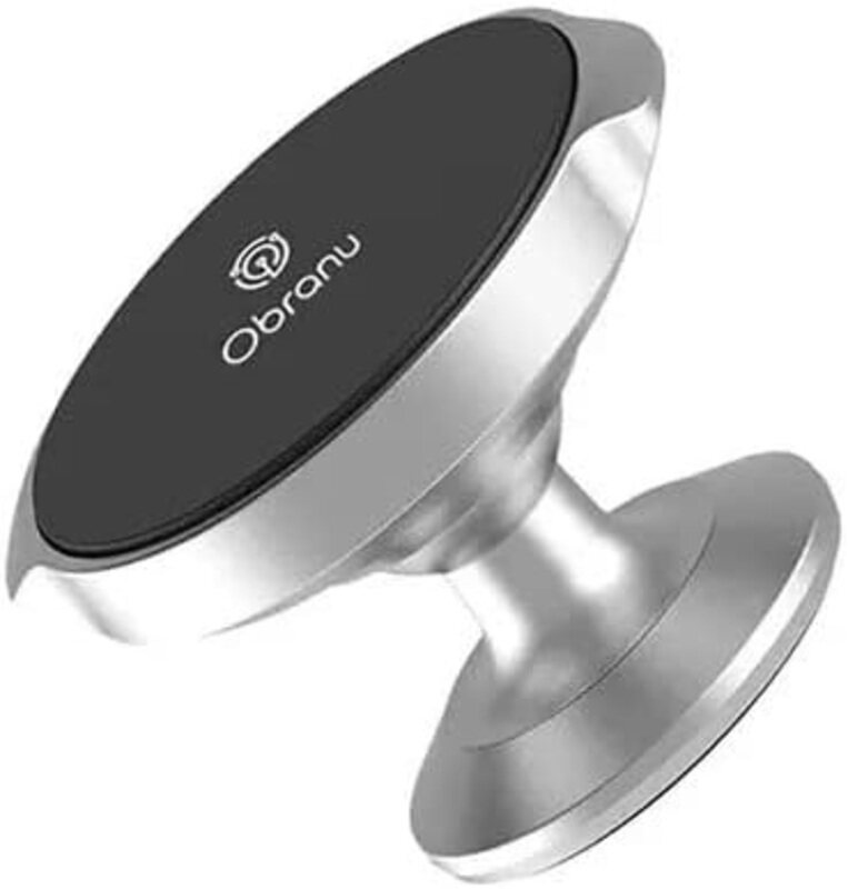 

Obranu Universal Phone Mount Car Holder Compact Magnetic, OMH-101, Silver