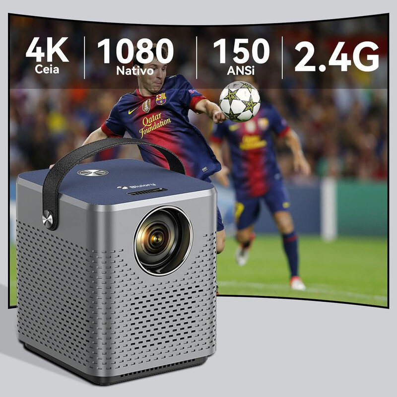 

Blulory T3 Movie 3D Projector, Grey