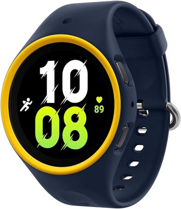 

Caseology Nano Pop Case with Strap Band for Samsung Galaxy Watch 5/Watch 4 44mm, Blueberry Navy