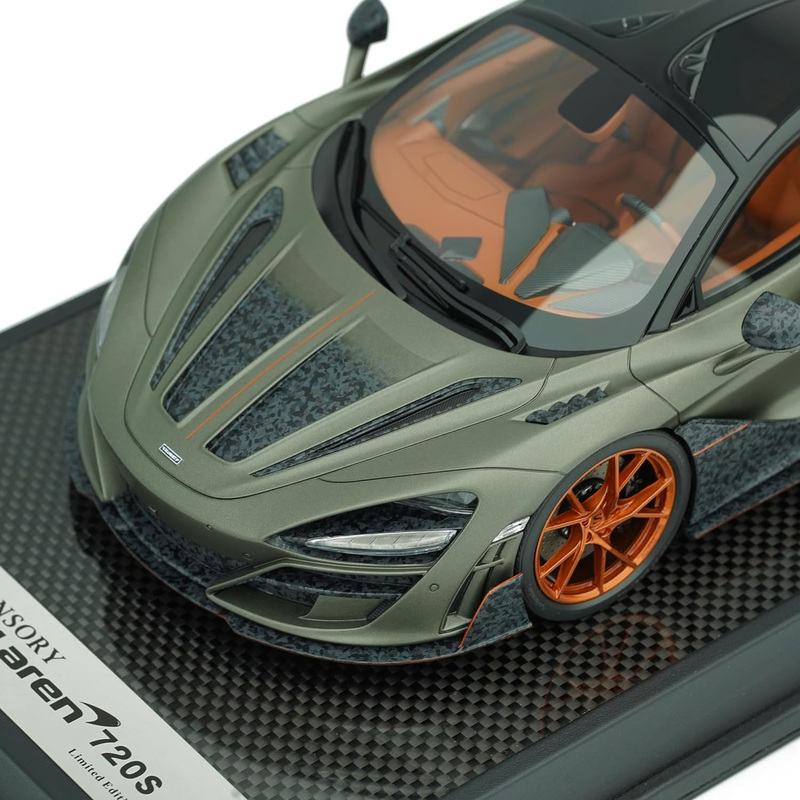 Mansory Mclaren 720 1:18 Model Car, Green