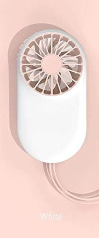 

Xlive Mini Handheld Personal Light Fan with USB, FSS01, White