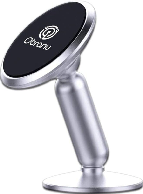 

Obranu Universal Phone Mount Car Holder Compact Magnetic, OMH-102, Silver