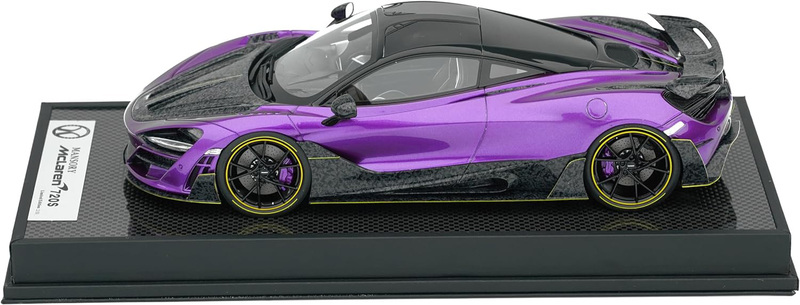 Mansory McLaren 720 1:18 Model Car, Purple