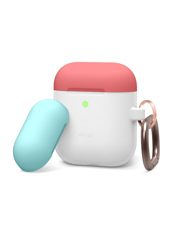 

Elago Case for Apple AirPods, Night Glow/Italian Rose/Coral Blue