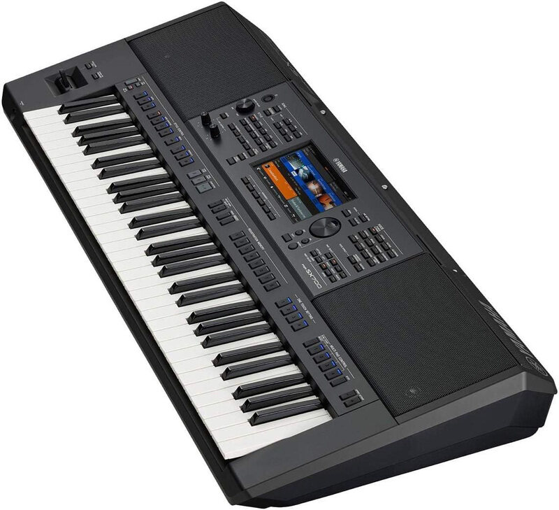 

Yamaha PSR-SX700 Mid-Level Arranger Keyboard, Black/White