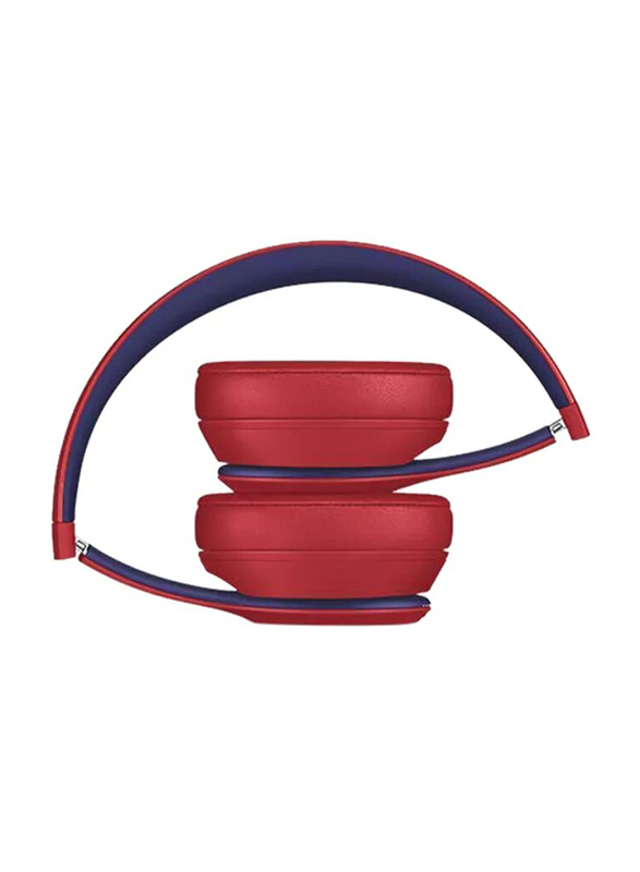 سماعات اذن بيتس سولو 3 كلوب كولكشن لاسلكية بتصميم على الاذن مع مايكروفون, أحمر