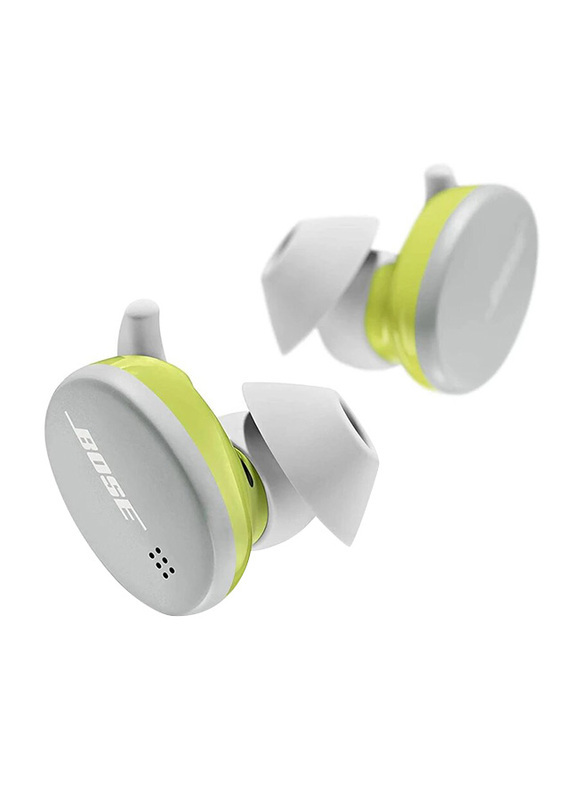 Bose Sport True Wireless In-Ear Noise Cancelling Earbuds with Mic, Glacier White