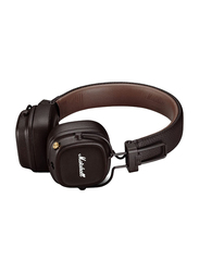 Marshall Major IV Wireless/Bluetooth On-Ear Headphones, Brown