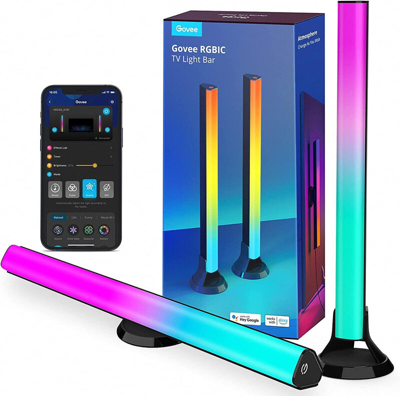 

Govee RGBIC TV Light Bars for 45-70 inch TVs, Multicolour