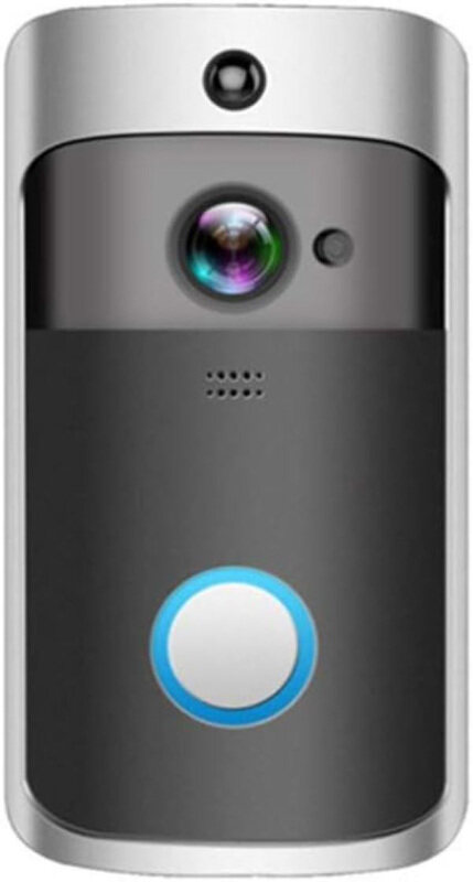 

Generic WiFi Smart Wireless 720P Video Doorbell, Silver