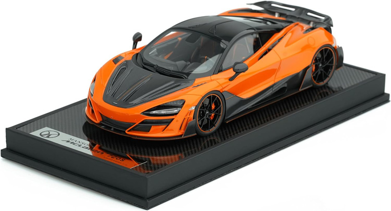 Mansory Mclaren 720 1:18 Model Car, Black/Orange