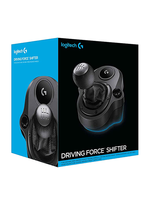 Logitech G Driving Force Shifter for Logitech G29/G920 Driving Force Racing Wheel, Black