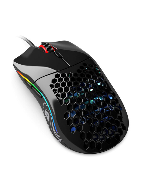 

Generic Glorious Model O Minus 58g Superlight Honeycomb Lights Gaming Mouse, Glossy Black