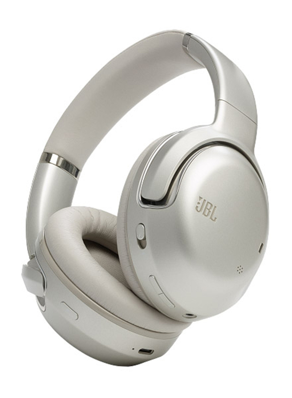 JBL Tour One M2 Wireless Over-Ear Noise Cancelling Headphones, Champagne