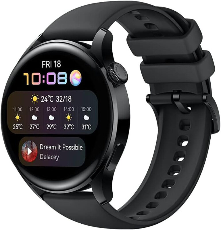

Huawei Watch 3 1.43 Inch Smartwatch, GPS, Black