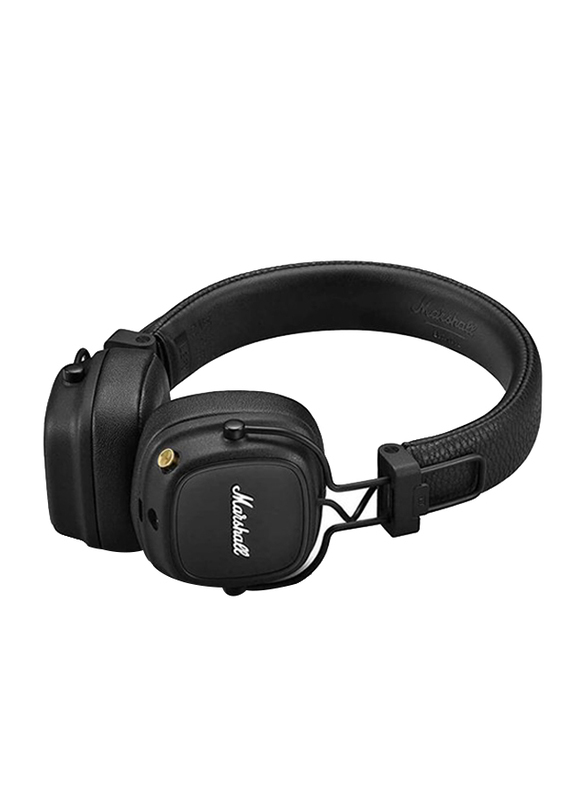 Marshall Major IV Wireless/Bluetooth On-Ear Headphones, Black