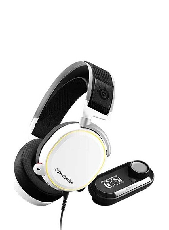 

Multiple SteelSeries Arctis Pro + GameDAC Gaming Headset with Noise Cancellation Microphone for PS4/PC, White