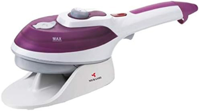 

Mebashi Hand-Held Garment Steamer, White/Purple