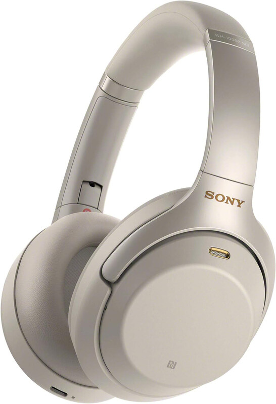 

Sony WH-1000XM3 Wireless Over-Ear Noise Cancelling Headphones, Silver