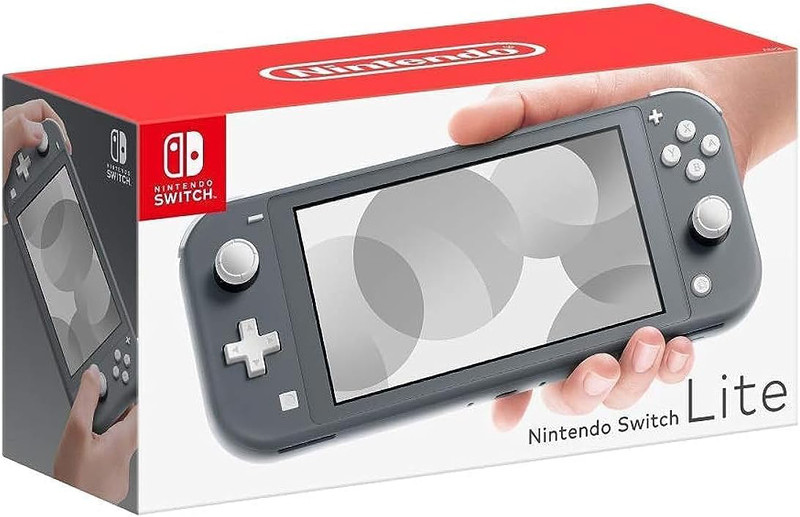 

Nintendo Switch Lite Handheld Gaming Console, Grey, International Version