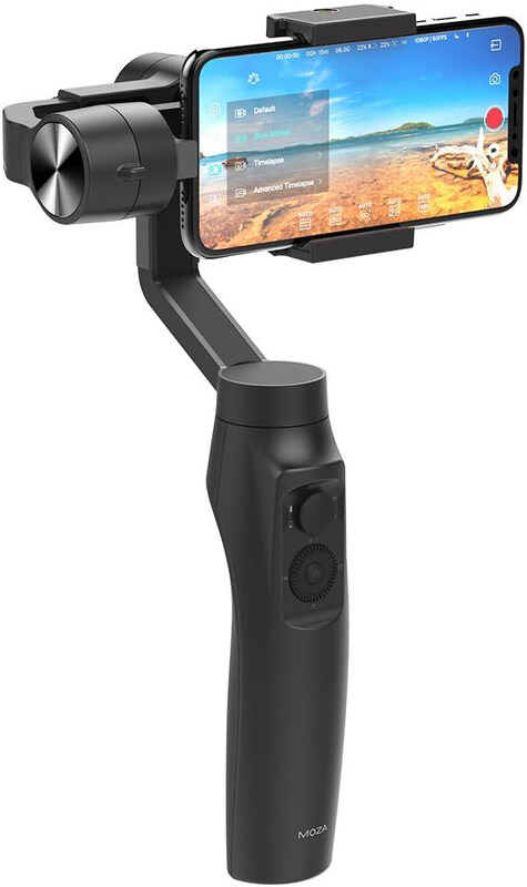 

Moza Mini-MI 3-Axis Smartphone Gimbal Stabilizer, Black