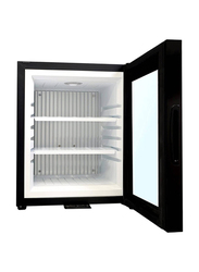 Yamada 30L 2 Shelves ini Glass Single Door Refrigerator, YCC30T, Black