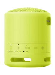 Sony SRS-XB13 Extra Bass Portable Waterproof Wireless Speaker, Yellow