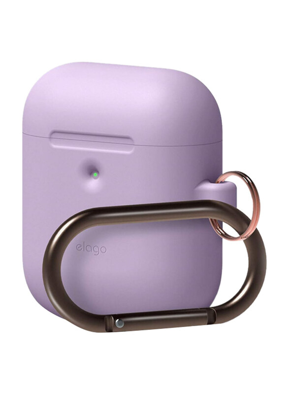 

Elago Silicone Hang Case for Apple AirPods (2nd Generation), Lavender