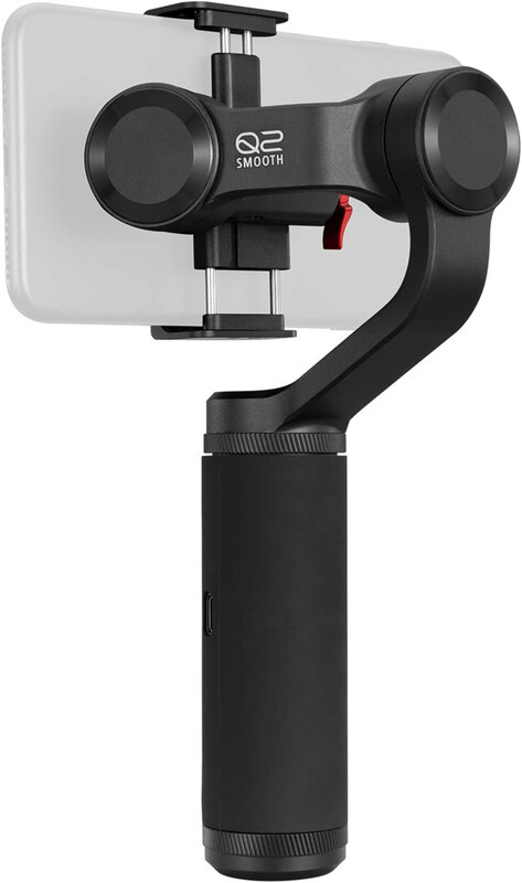 

Zhiyun SM106 Smooth Q2 3-Axis Handheld Smartphone Gimbal Stabilizer, Black