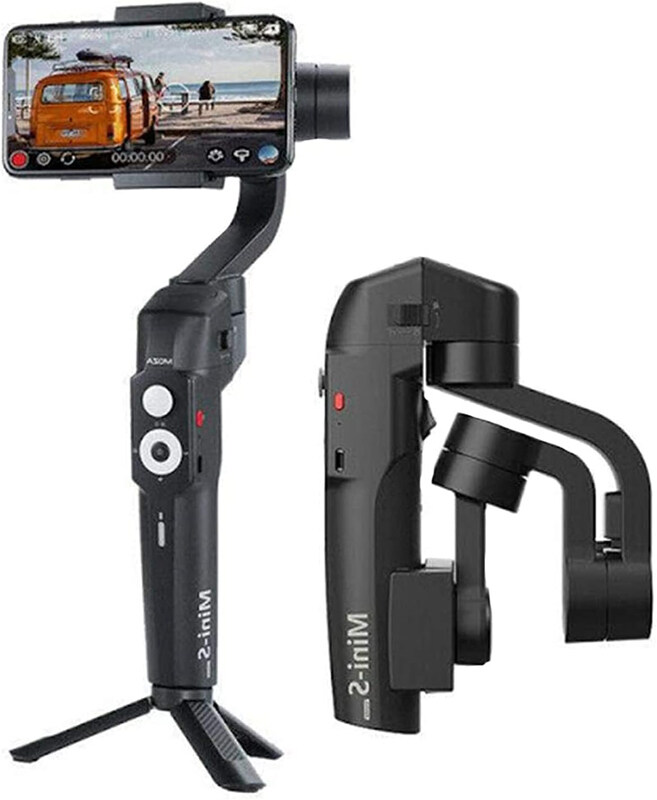 

Moza Mini S Foldable 3-Axis Gimbal Stabilizer for Smartphone, Black