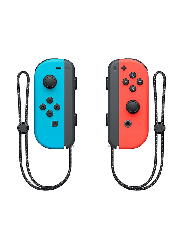 Nintendo Switch OLED Model, 64GB, Neon Red & Neon Blue Controllers