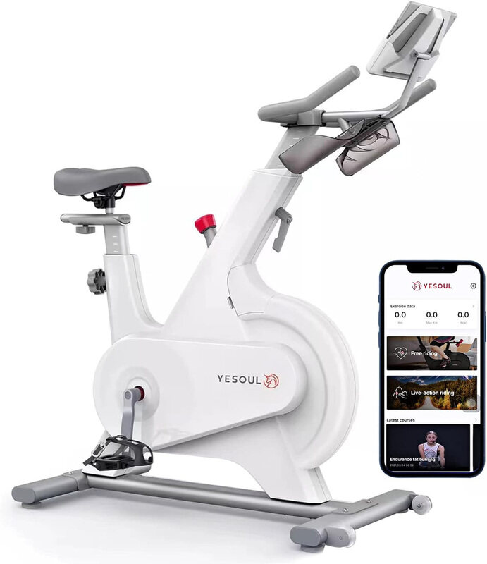 

Yesoul M1 Indoor Cycling Bike, White