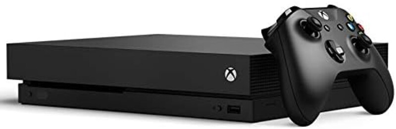 

Microsoft Xbox One X Console, 1TB, With 1 Controller, Black