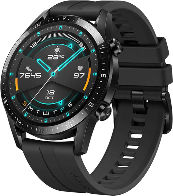 

Huawei Watch GT2 46mm Smartwatch, GPS, Matte Black