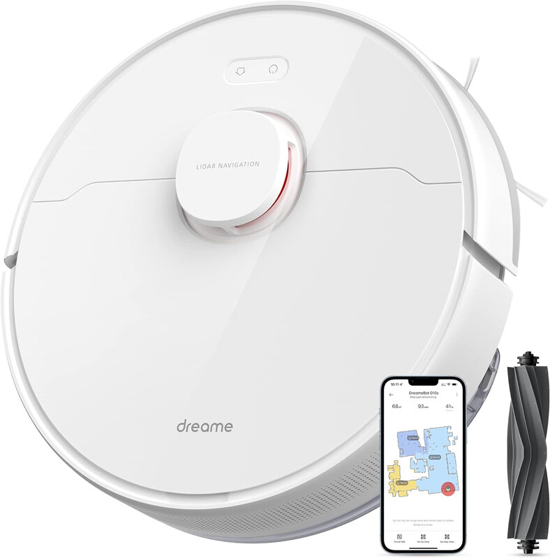 

Dreame Bot D10s Robot Vacuum and Mop, White