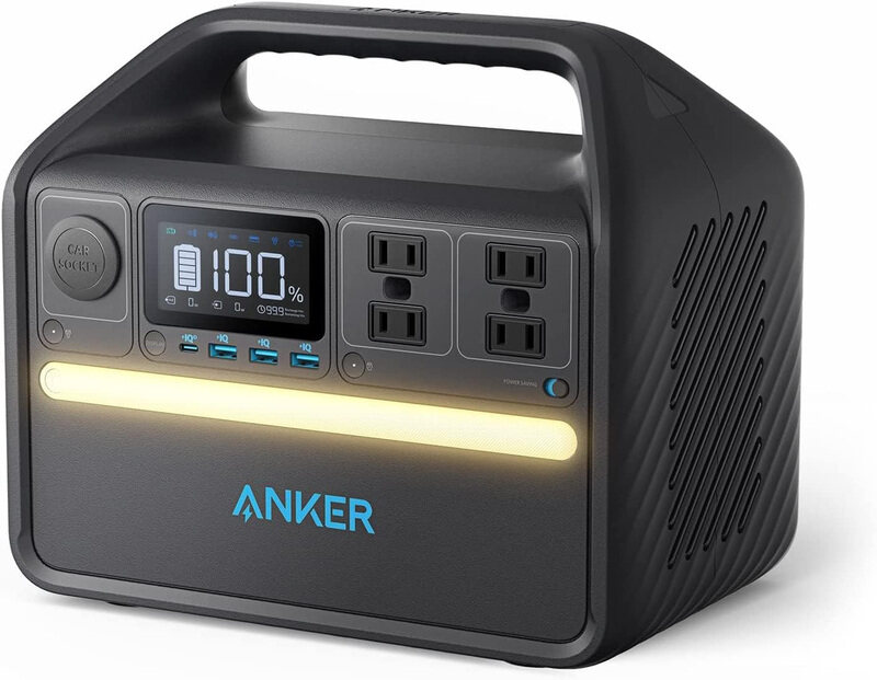 

Anker 535 Portable Power Station Generator, 500W, Black