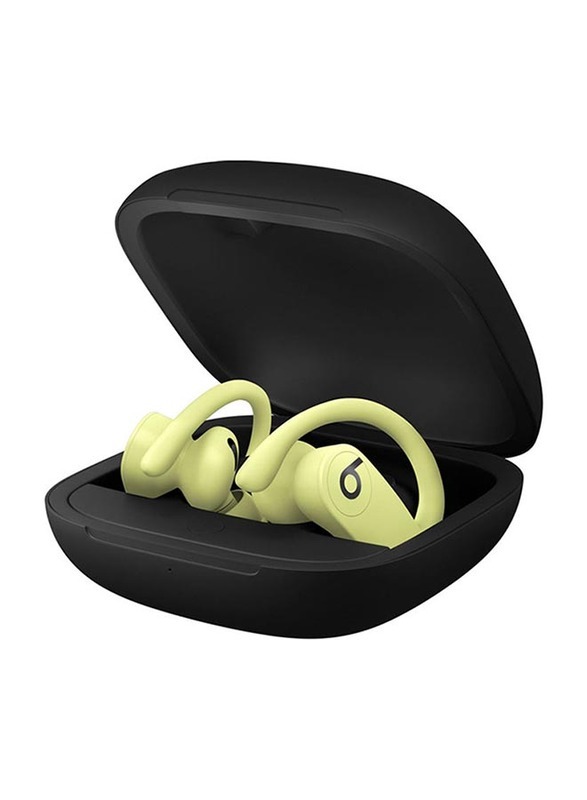Beats Powerbeats Pro Wireless In-Ear Noise Cancelling Earphones with Mic, Spring Yellow