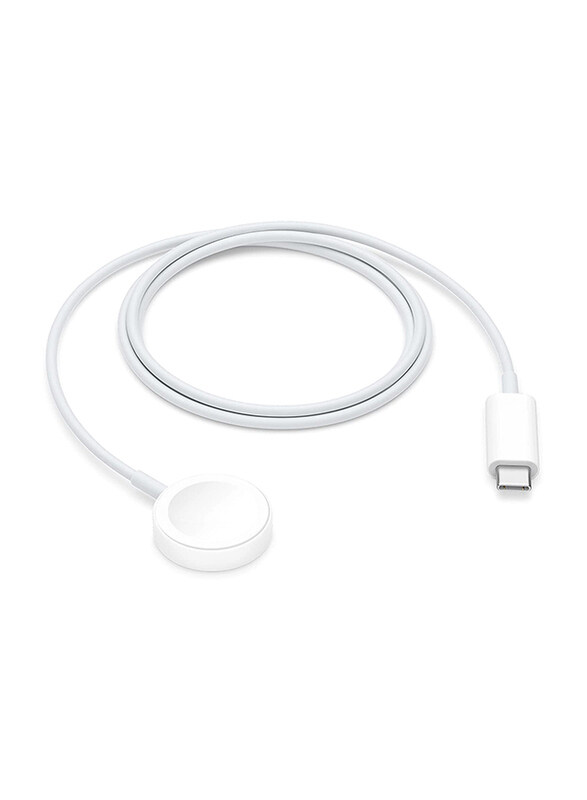 

Apple 1-Meter Magnetic Fast Charger to USB-C Cable for Apple Watch Series 7, White