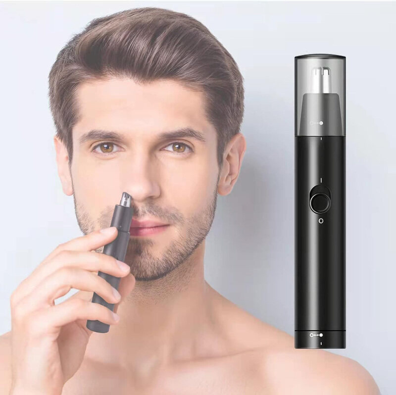 

Excefore Painless Detachable Nose Hair Trimmer, Black