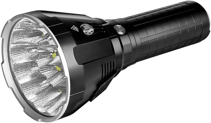 

Imalent MS18 Brightest Flashlight 100,000 Lumens Waterproof Powerfull Torch, Black