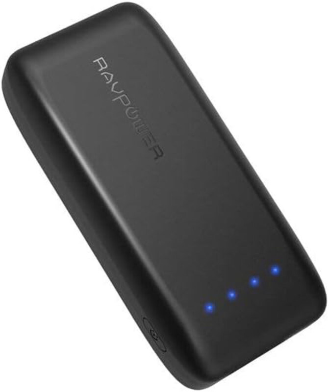 

RAVPower 6700mAh Power Bank Portable Charger External Battery Pack with iSmart 2.0 Technology, 2.4A Output and 2A Input, Black