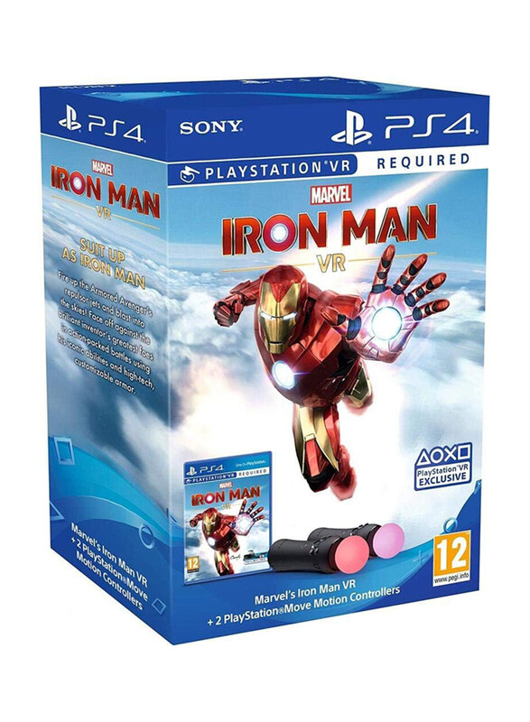 

Sony Marvel's Iron Man PlayStation VR with Move Controller for PS4, Multicolour