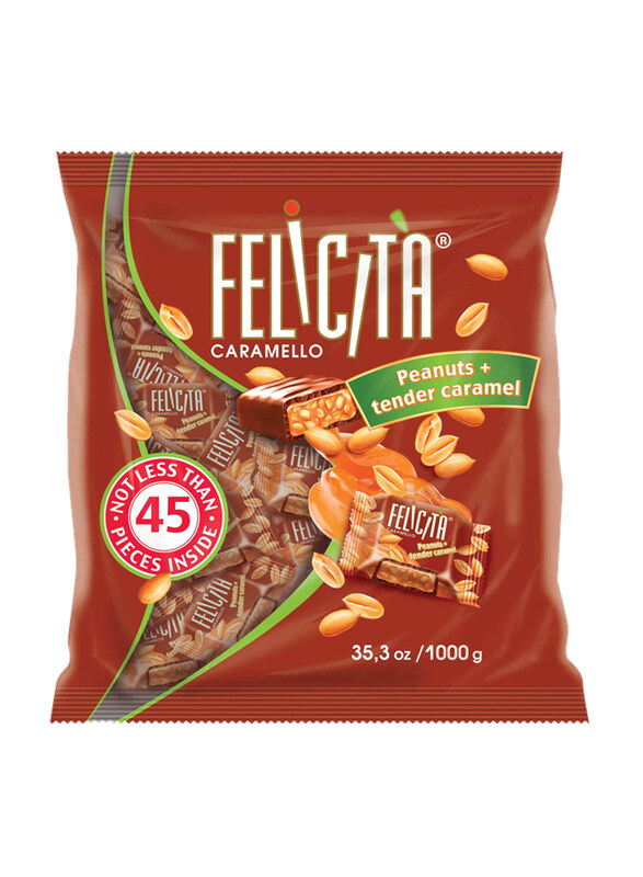 

Uniconf Felicita Peanut Caramel Chocolate, 1 Kg