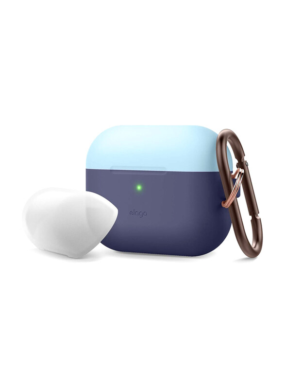 

Elago Duo Case for Apple AirPods Pro, White/Yellow/Indigo