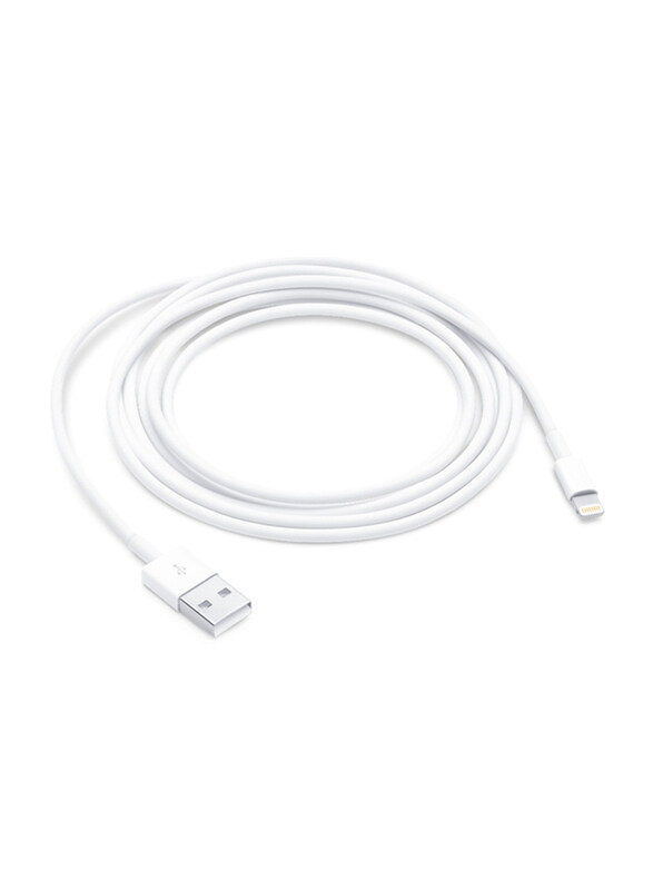 

Apple 2-Meter Lightning Cable, USB A Male to Lightning for Apple Devices, White