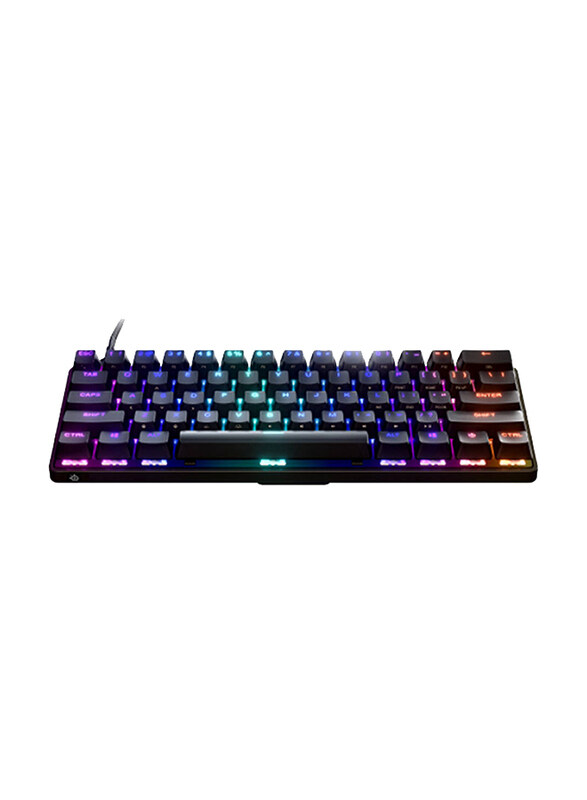 

Multiple SteelSeries Apex 9 Mini English Gaming Keyboard with Fast Optical Switches, Black